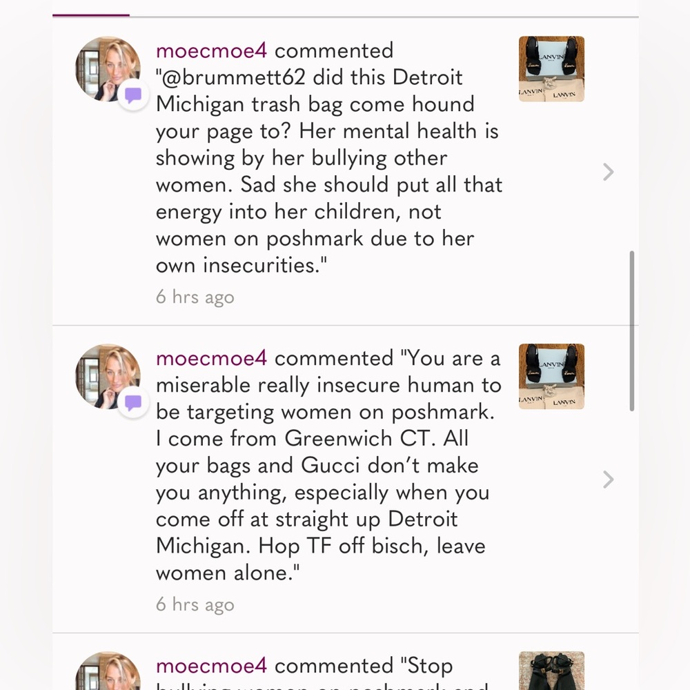 This is a Poshmark ambassador……